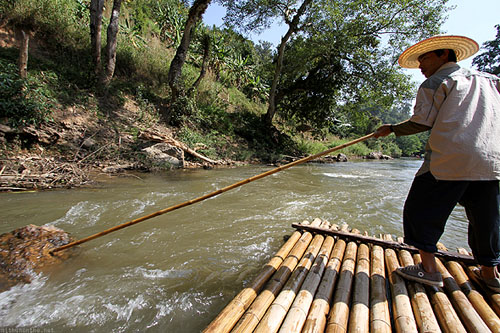 Bamboo Rafting