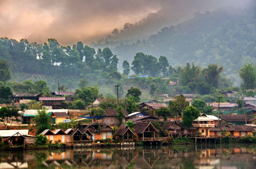 Ban Rak Thai village